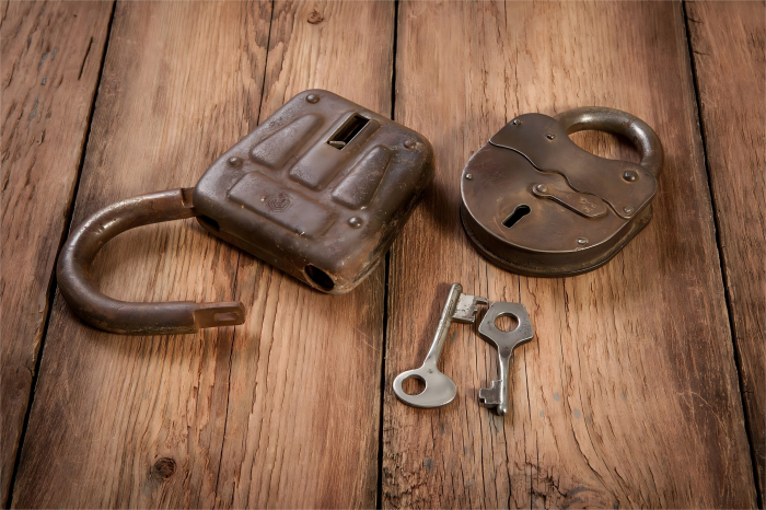 The history of locks